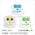 A-8012 Green Naughty Monkey Contact Lens Case